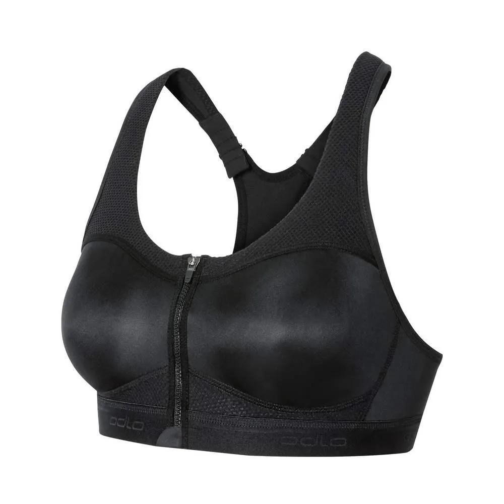 Odlo Sports Bra Front Closure Cup B High Schwarz, Snowinn