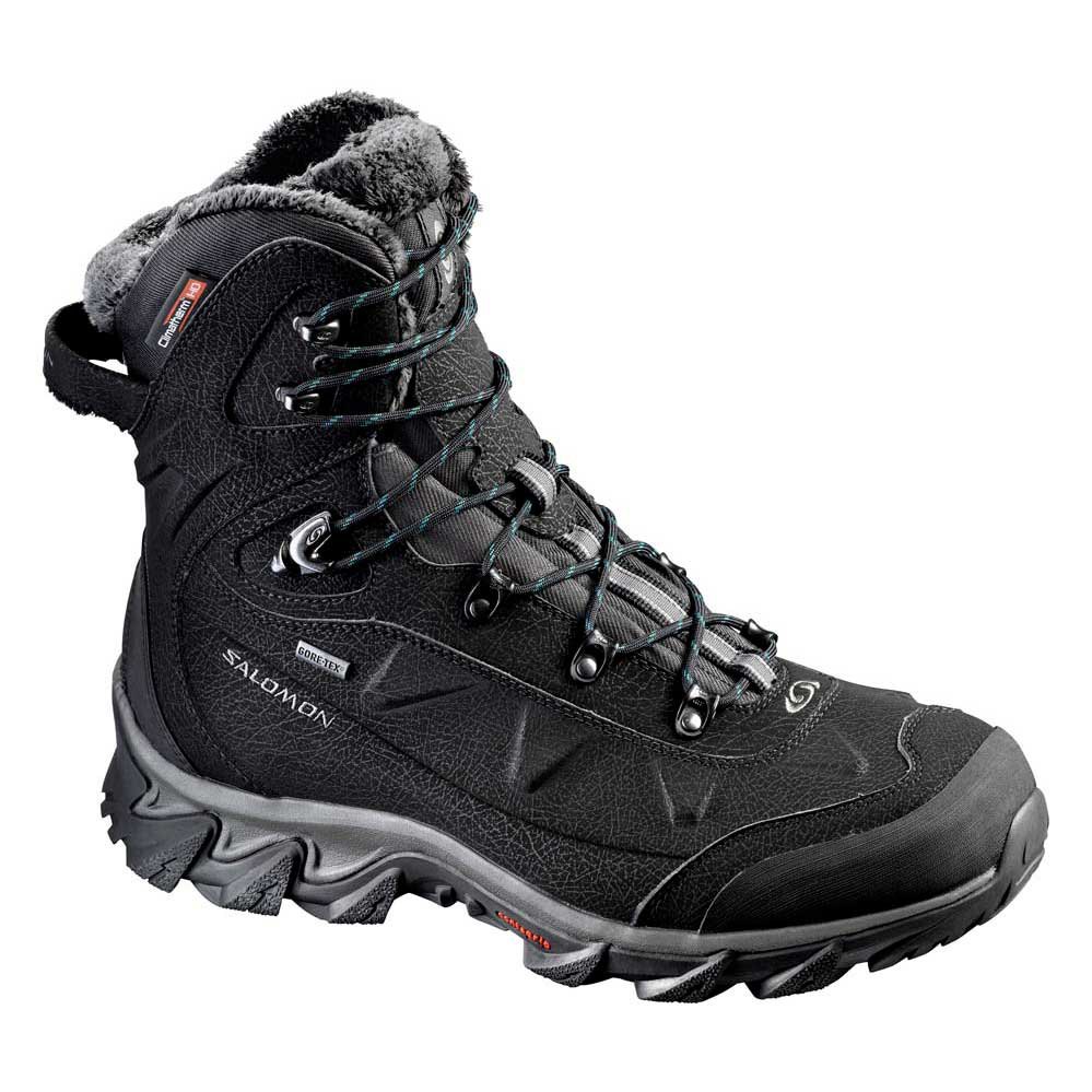 enkel lille hvor ofte Salomon Nytro Goretex Snow Boots Black buy and offers on Snowinn