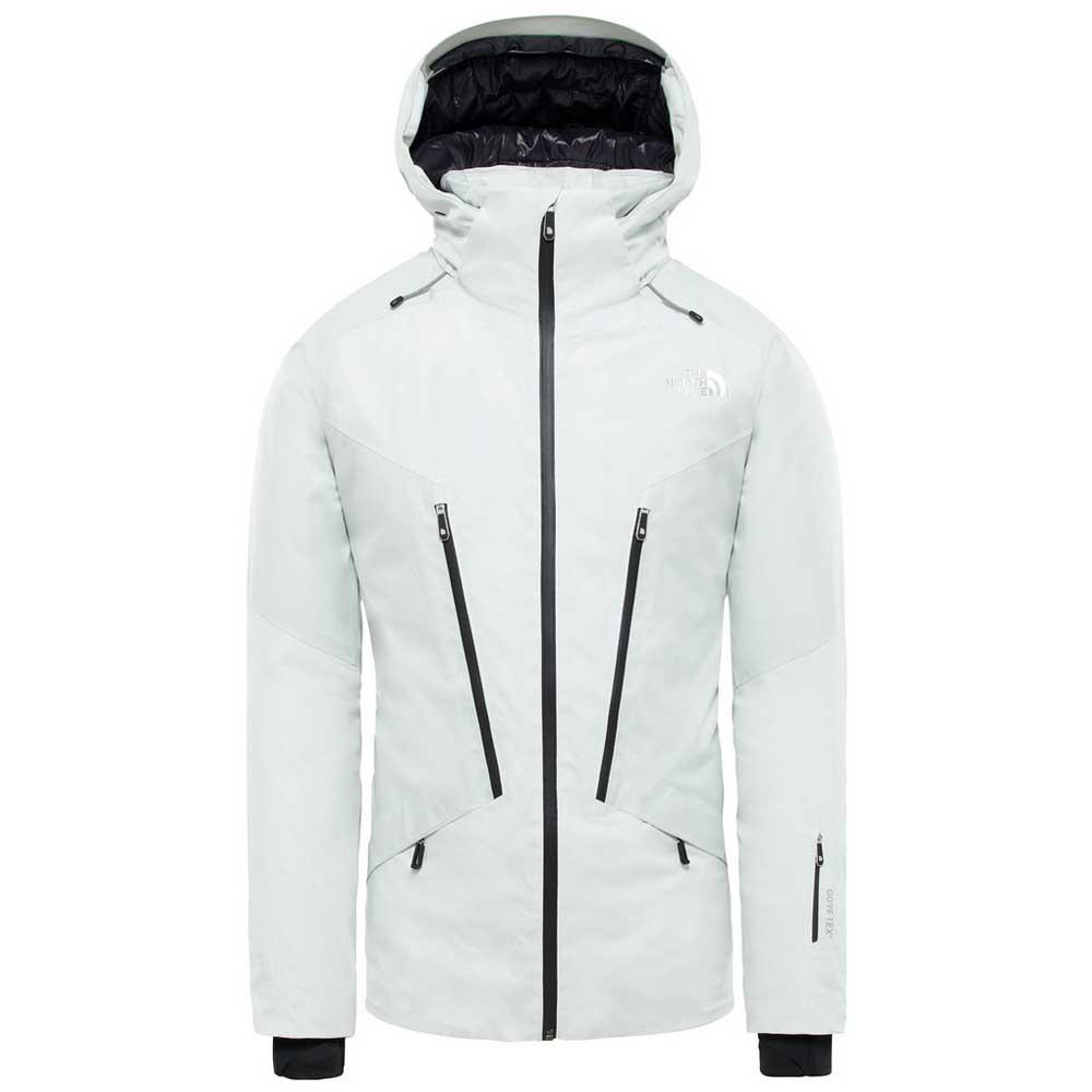 north face ski jacket white