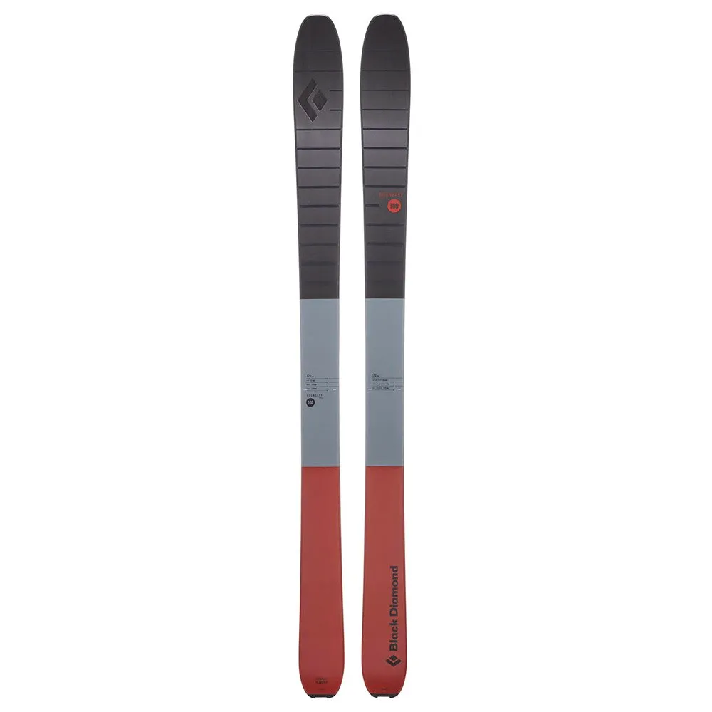 Black diamond Boundary Pro 100 Touring Skis Orange, Snowinn