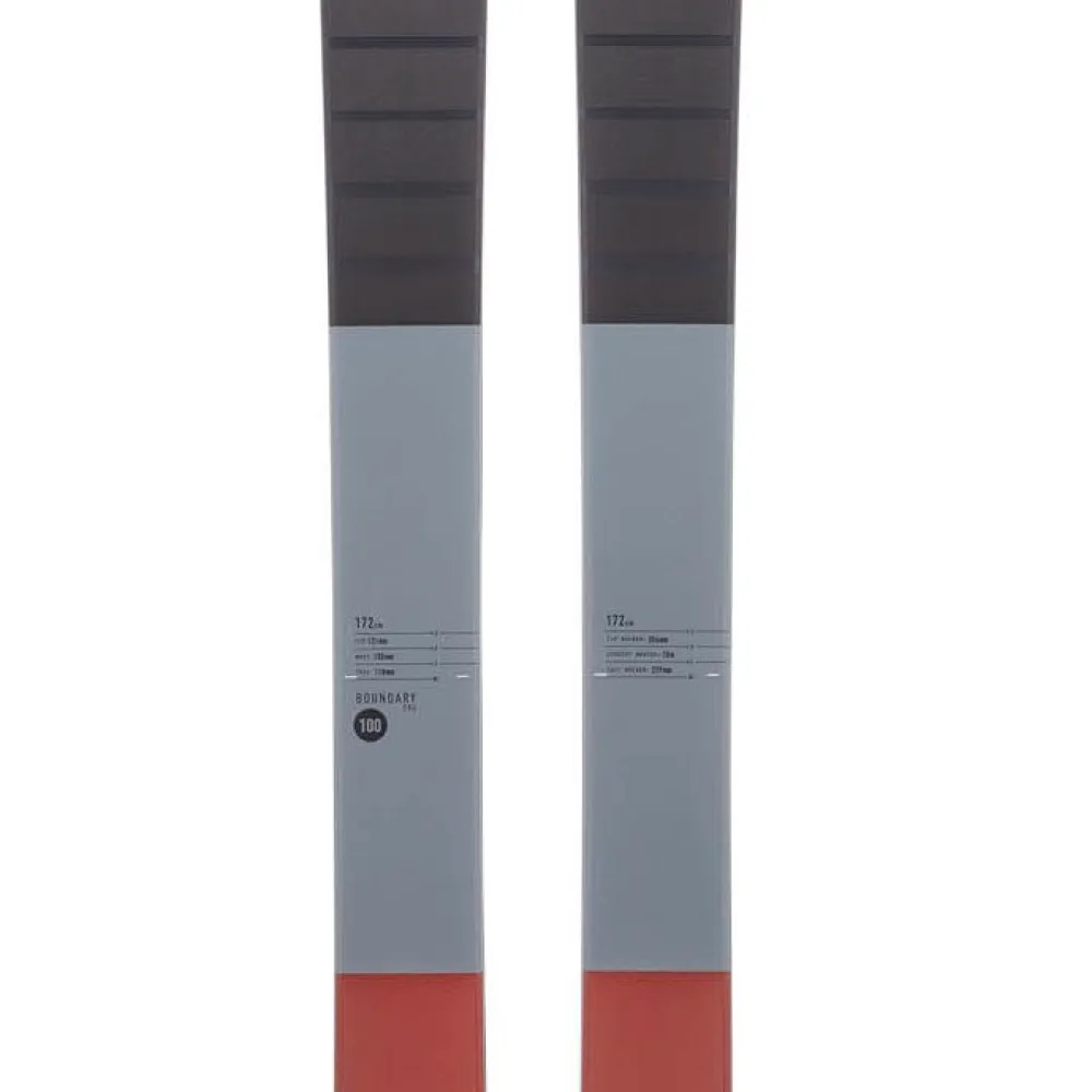 Black diamond Boundary Pro 100 Touring Skis Orange, Snowinn