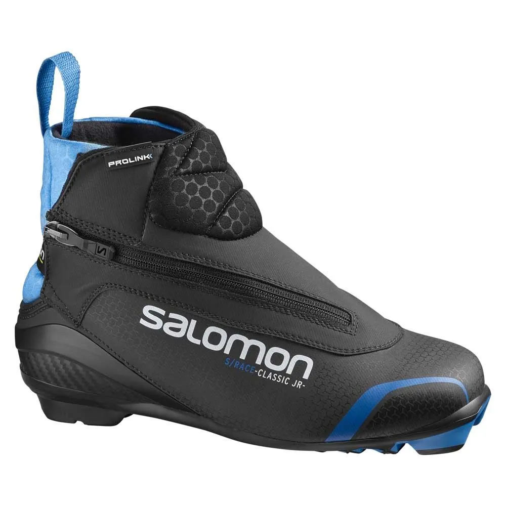 Salomon S/Race Classic Prolink Junior Nordic Ski Boots Black, Snowinn