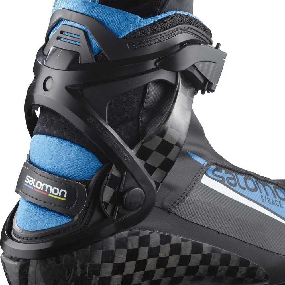 Salomon S/Race Skate Plus Pilot Nordic Ski Boots Black, Snowinn