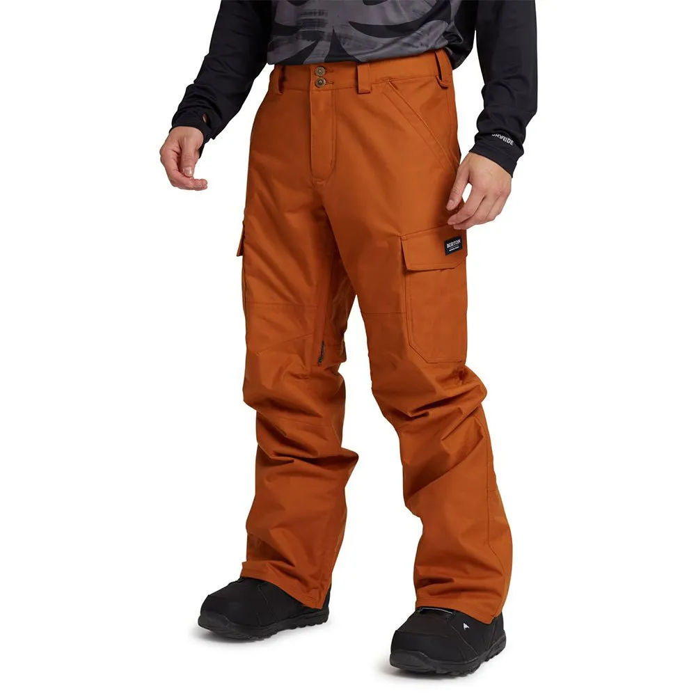Burton Pantalons Cargo Relaxed Fit Orange, Snowinn