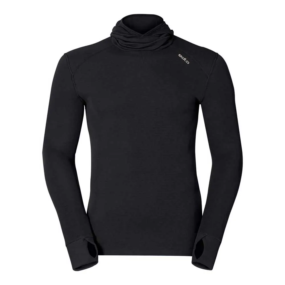 T-shirts Odlo Shirt L/s Crew Neck With Facemask Warm 