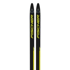 Fischer Twin Skin Pro Jr Mounted Nordic Skis