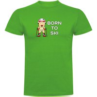 kruskis-born-to-ski-kurzarm-t-shirt