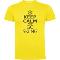 Kruskis Maglietta A Maniche Corte Keep Calm And Go Skiing