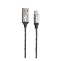 Muvit Cavo USB A Micro USB In Metallo Flessibile 2A 1.2 m