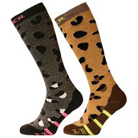 sinner-chaussettes-placed-animal-2-pairs