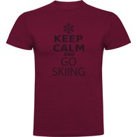 kruskis-t-shirt-a-manches-courtes-keep-calm-and-go-skiing