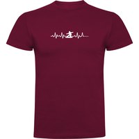 kruskis-t-shirt-a-manches-courtes-snowboarding-heartbeat