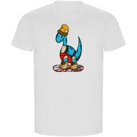 kruskis-t-shirt-a-manches-courtes-eco-dino-snow