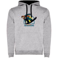 kruskis-extreme-snowboarding-bicolor-hoodie