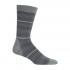 Icebreaker Chaussettes Lifestyle Ultra Light Crew Gradient Stripe And Pop