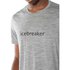 Icebreaker Logo Crew Wordmark Merino kurzarm-T-shirt