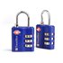 Travel blue Candado Tsa Approved Suitcase 3 Dial Combination Pack Of 2