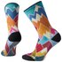 Smartwool Chaussettes Hike Light Mountain Print Crew